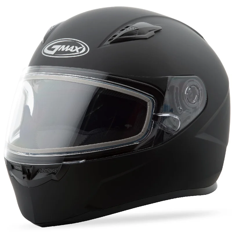 helmet with superior ventilation-GMax 72-6310 FF-49S Full-Face Snow Helmet Matte Black