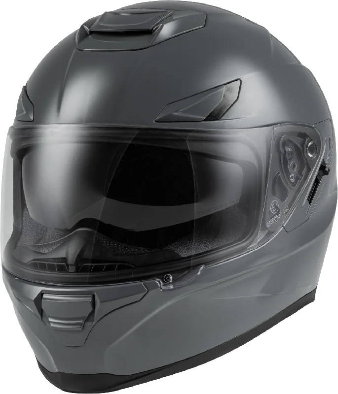 helmet for active outdoor sports-Fly Racing 73-8390 Sentinel Solid Helmet Grey