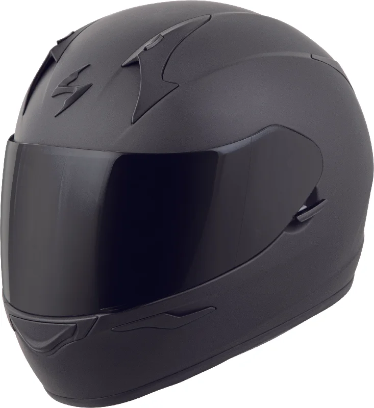 helmet for safety during travel-Scorpion EXO 75-1141 EXO-R320 Full-Face Helmet Matte Black