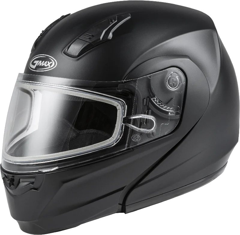 helmet for recreational winter sports-GMax 72-5903 MD-04S Modular Snow Helmet Matte Black