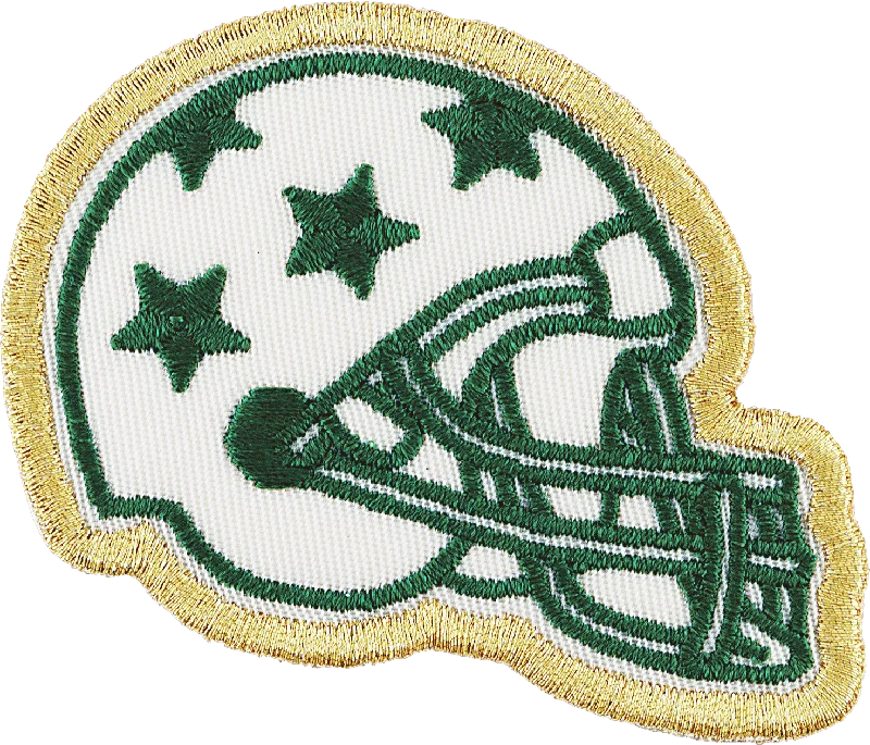 helmet for cycling events-Football Helmet Patch