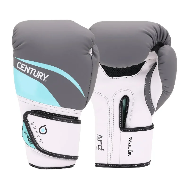 Brave Women's Boxing Gloves - White/Teal