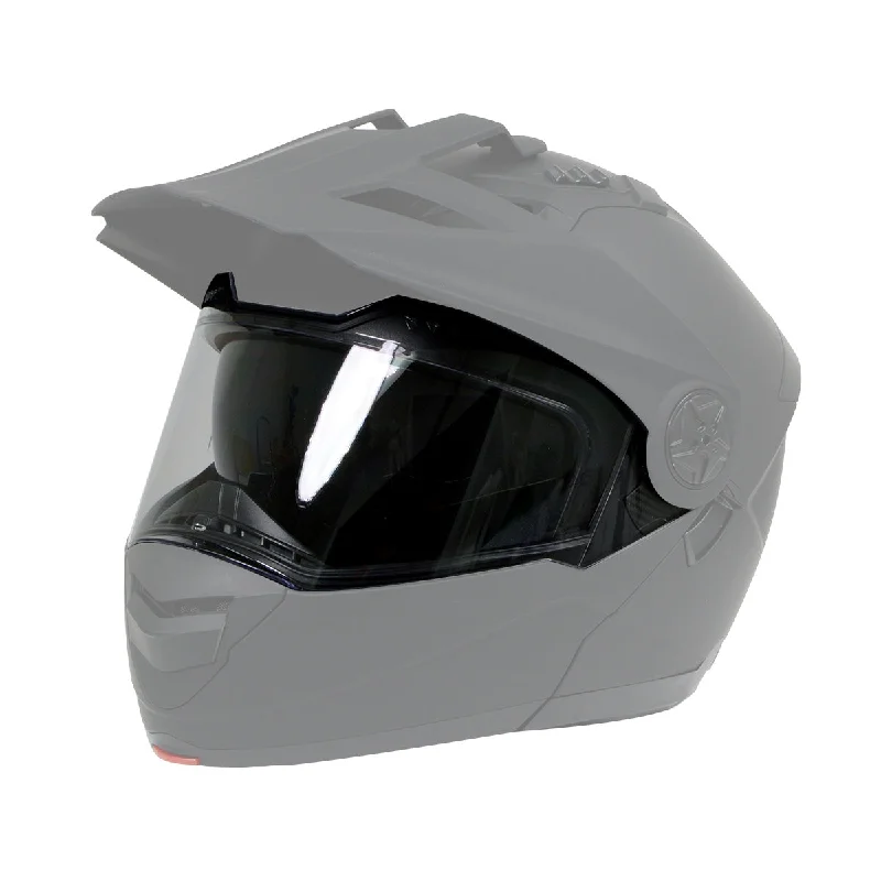 helmet with reinforced chin guard-Milwaukee Helmets MPH931 Clear Replacement Shield for MPH982X Helmet Series