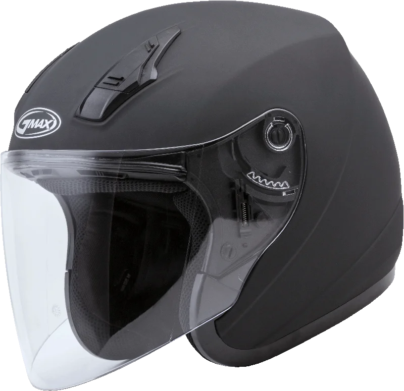 helmet with high-end comfort-GMax 72-4811 OF-17 Open-Face Helmet Matte Black