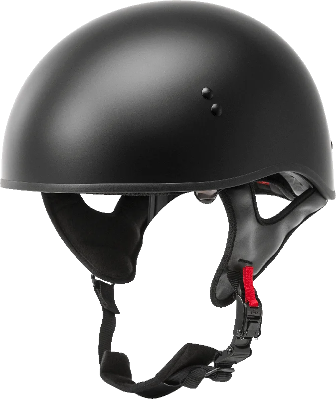 helmet with stylish color options-GMax 72-5443 HH-65 Naked Half Helmet Matte Black