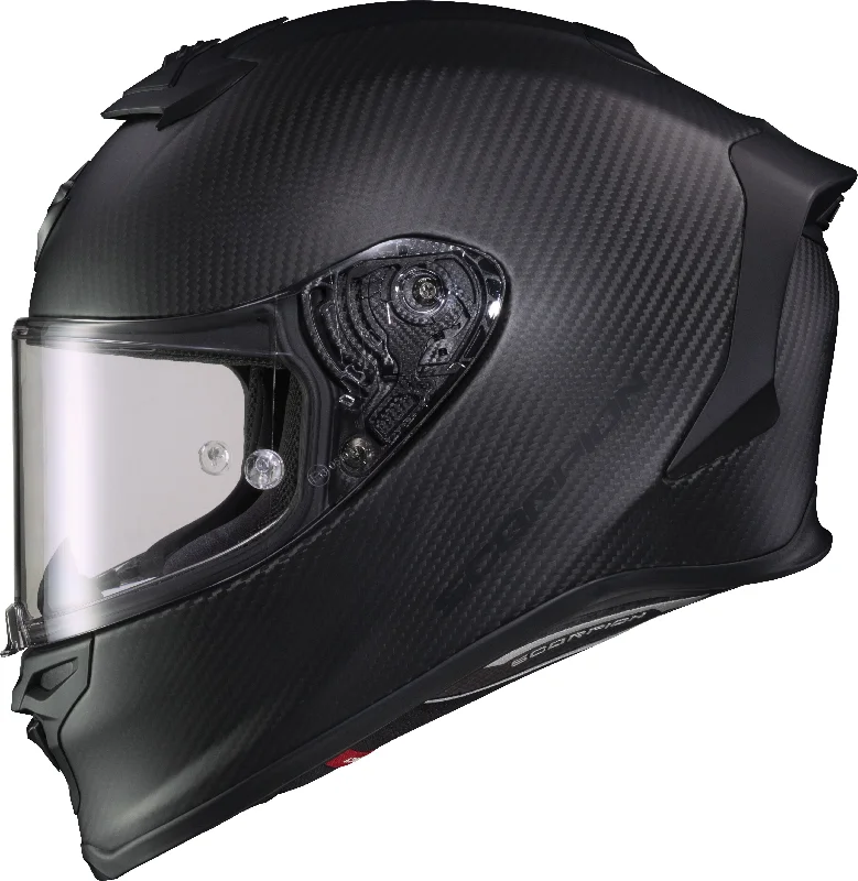 helmet with personalized fit-Scorpion EXO-R1 LE 'Air' Carbon Matte Black Full Face Helmet