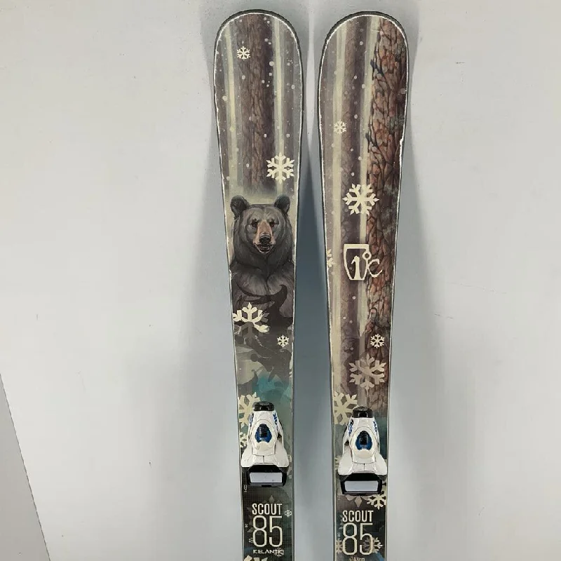 Skis for mastering extreme downhill slopes-2017 Icelantic Junior's Scout w/ Look SPX 10 Bindings