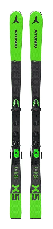 Skis for conquering moguls with ease-2021 Atomic Redster X5 Green