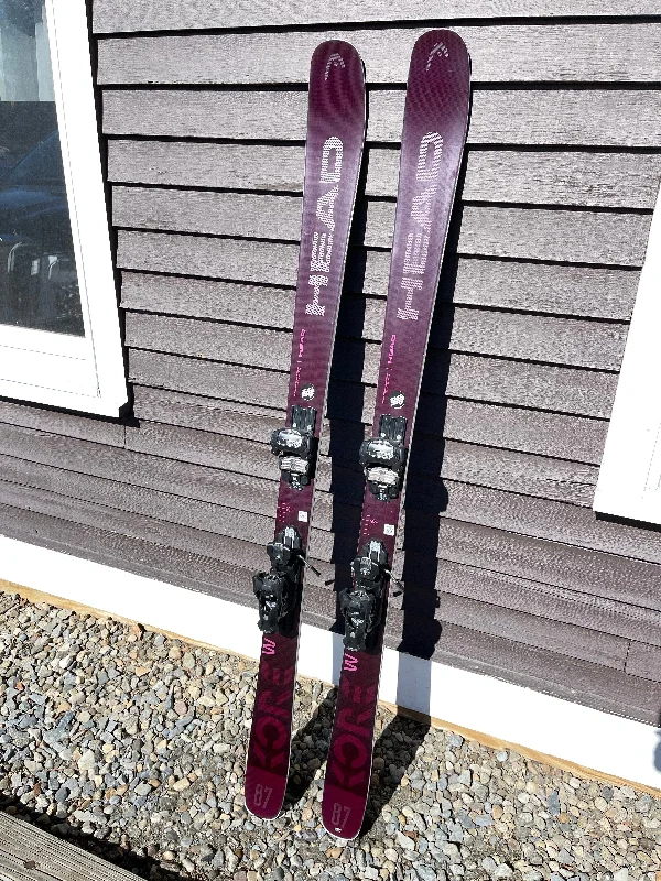 ski bindings with robust safety systems-2021 Head Kore W 87 with Tyrolia AAAtack 13 Bindings - 171cm - DEMO SKIS