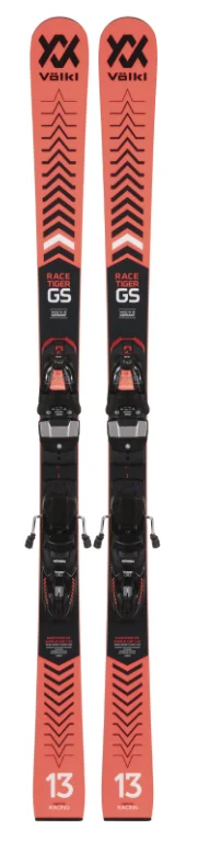 Skis for skiing in backcountry with maximum stability-2021 Volkl Racetiger GS R Jr. | Junior GS Skis