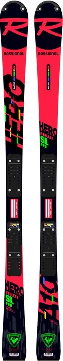 Skis for conquering challenging backcountry trails-2022 Rossignol Hero Athlete SL Pro | Junior Slalom Skis