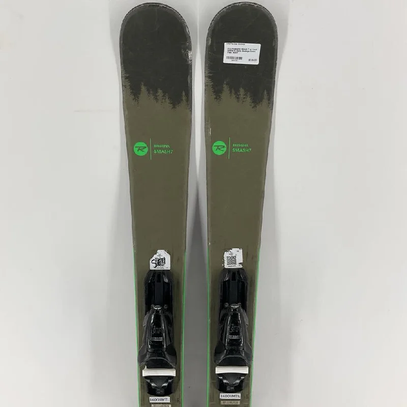 Skis for deep powder and rough conditions-2022 Rossignol Smash 7 w/ Look Xpress 10 Demo Bindings