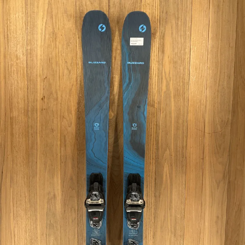 Skis for free-ride skiers seeking challenge-2023 Blizzard Black Pearl 88 w/ Marker Squire 11 Demo Bindings