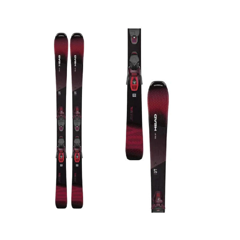 Skis for advanced ski trips and backcountry tours-2023 Head Total Joy w/ Head Joy 11 Demo Bindings