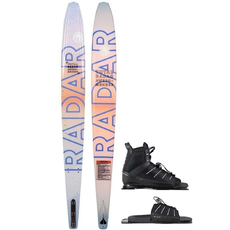 Skis for those who need speed and control-2023 RADAR GIRLS TRA SKI WITH PRIME BOOT & RTP