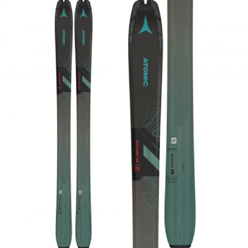 Skis for expert control on icy terrain-2024 Atomic Backland 88