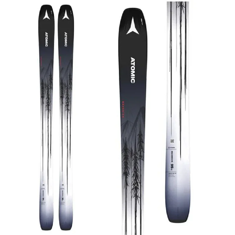 Skis for skiing safely in high-speed mountain zones-2024 Atomic Maverick 95 Ti