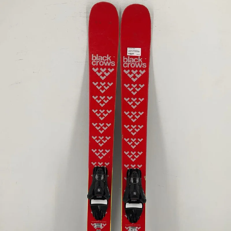 Skis with superior performance in off-piste terrain-2024 Black Crows Camox w/ Salomon Strive 13 Demo Bindings