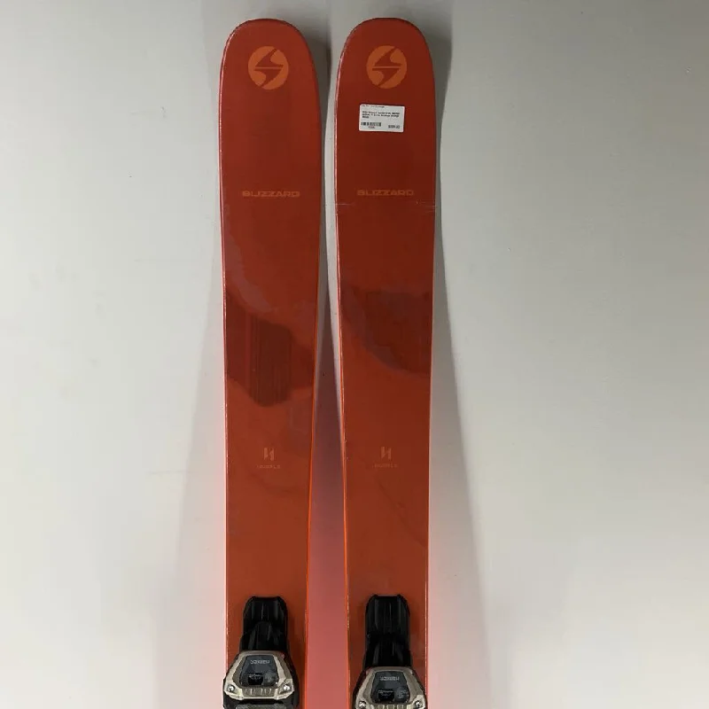 Skis for mountain enthusiasts seeking thrill and performance-2024 Blizzard Hustle 10 w/ Marker Griffon 13 Demo Bindings