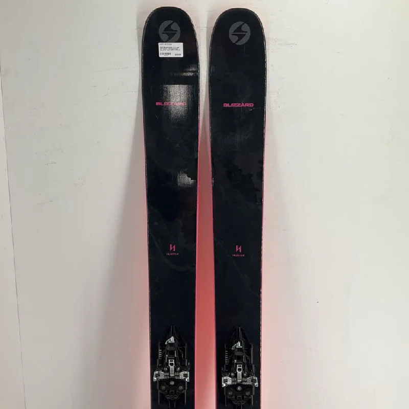 ski bindings for advanced powder snow handling-2024 Blizzard Hustle 11 w/ Look HM 10 Demo Touring Bindings