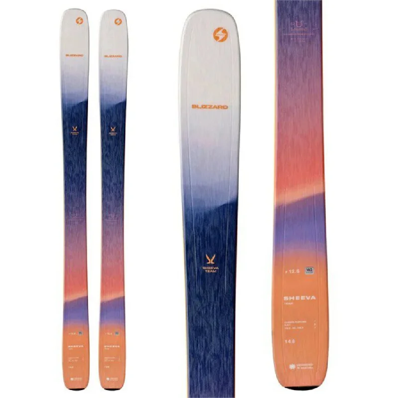 Skis for lightweight travel and convenience-2024 Blizzard Sheeva Team