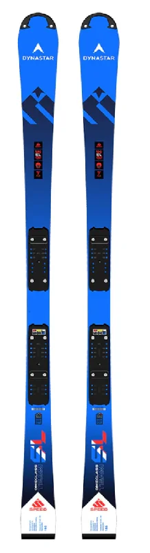 Skis for tackling difficult backcountry slopes-2024 Dynastar Speed Omeglass Team SL Junior Slalom Skis