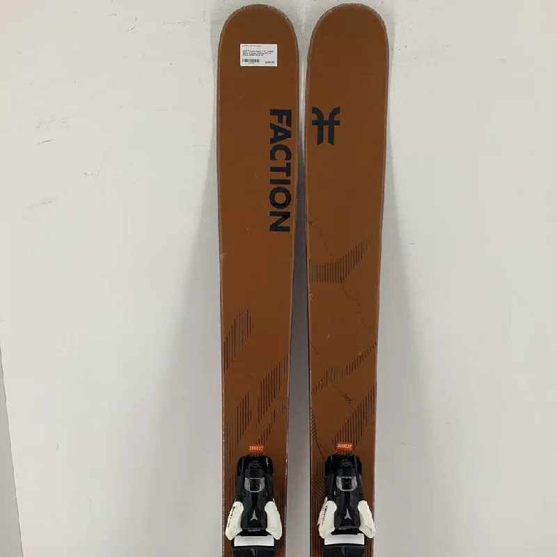 Skis with carbon fiber construction for durability-2024 Faction Agent 3 w/ Atomic Strive 11 Demo Bindings