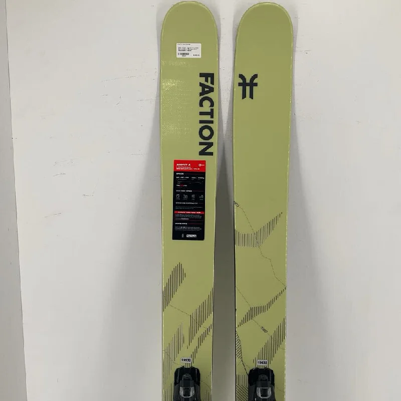 Skis for dominating the terrain park-2024 Faction Agent 4 w/ Atomic Strive 13 Demo Bindings