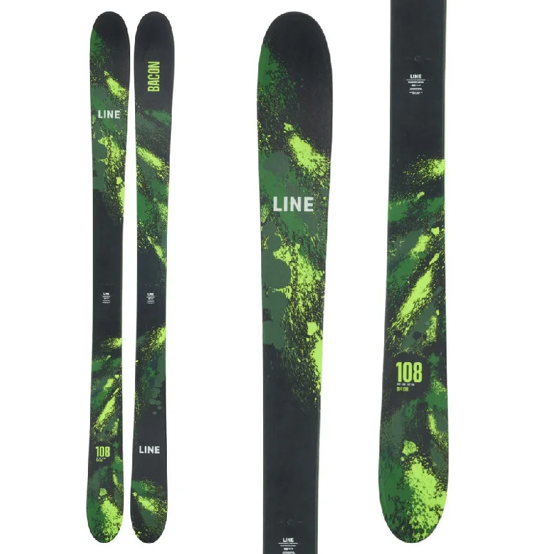 Skis for conquering rough, unpredictable snow conditions-2024 Line Bacon 108