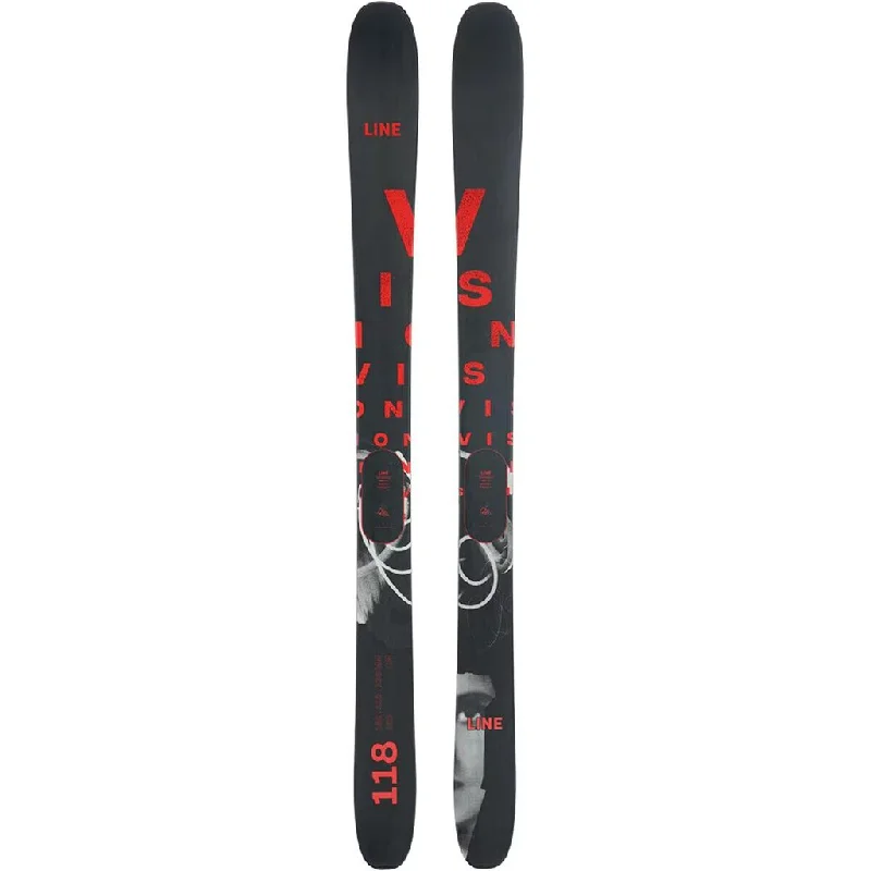 Skis for high-performance skiing in fresh snow-2024 Line Vision 118