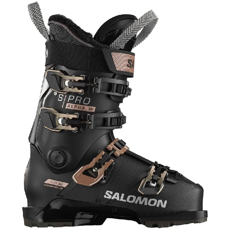 ski boots for cross-country skiing-2024 Salomon Women's S/Pro Alpha 90 GW