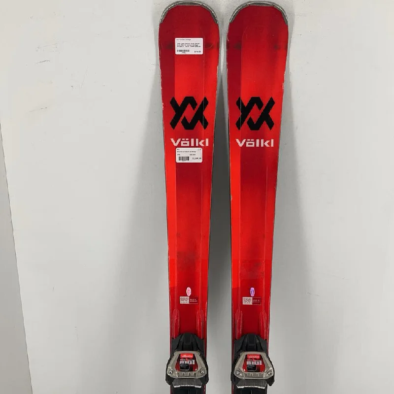 Skis for high-speed skiing on snow-covered trails-2024 Volkl Deacon 80 w/ Marker Low Ride XL System Bindings