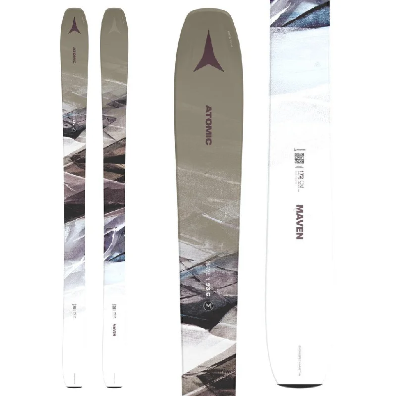 Skis for high-performance control on steep slopes-2025 Atomic Maven 93C