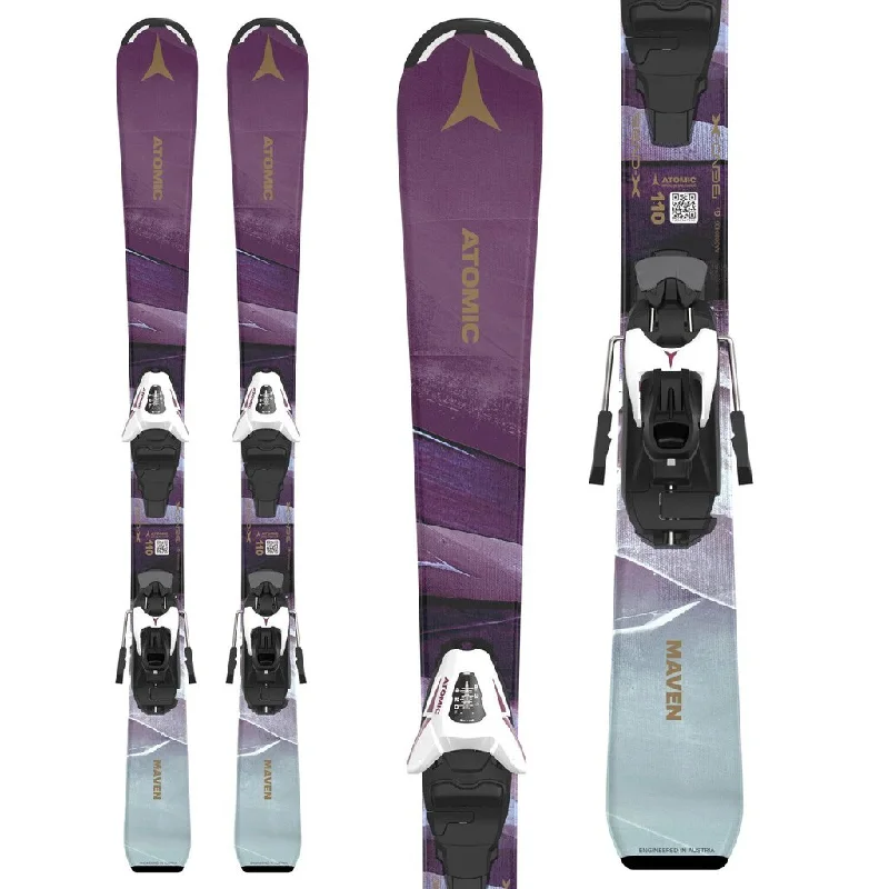 Skis for a smooth and effortless park experience-2025 Atomic Maven Girl w/ Atomic C5 GW Demo Bindings