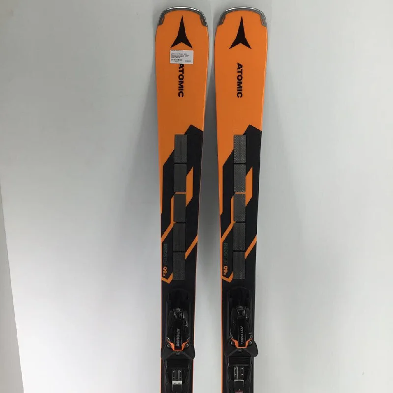 Skis for carving clean turns on any slope-2025 Atomic Redster Q 9.8 Revoshock w/ Atomic X12 GW Bindings