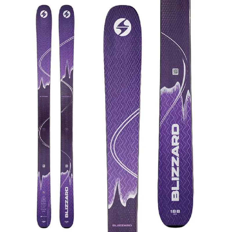 Skis for advanced ski trips and backcountry tours-2025 Blizzard Anomaly 102