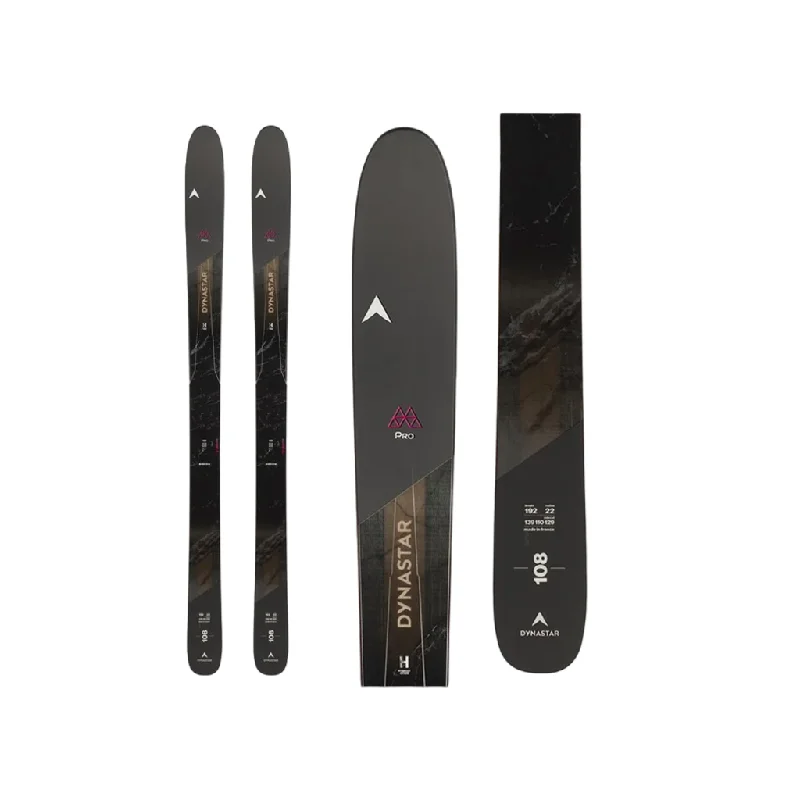 Skis for deep powder exploration and fast descents-2025 Dynastar M-Free F-Team 108