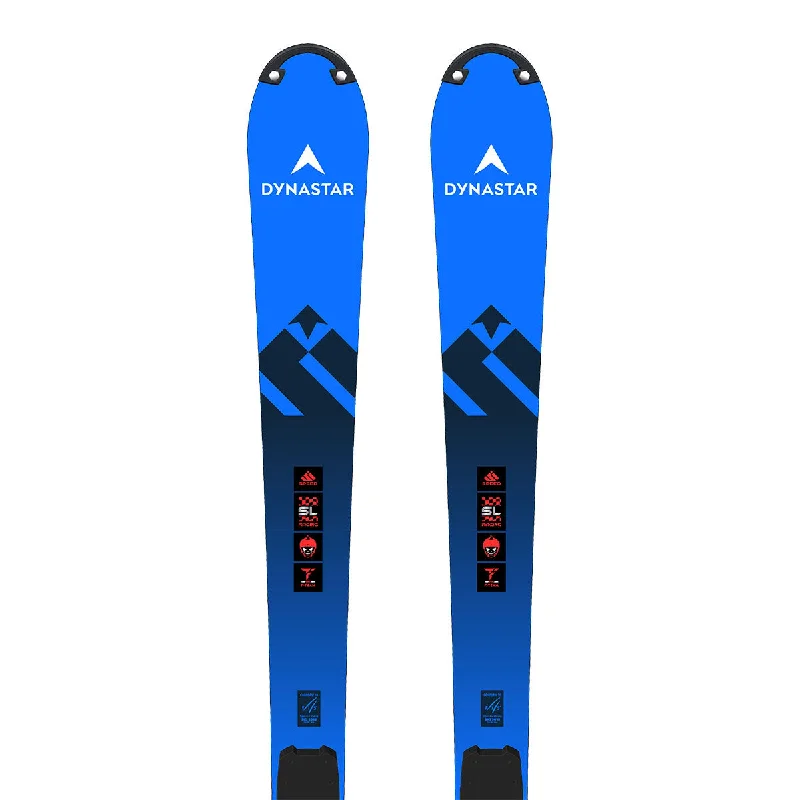 Skis for dynamic, energetic performance on any run-2025 Dynastar Speed Omeglass JR FIS SL Skis