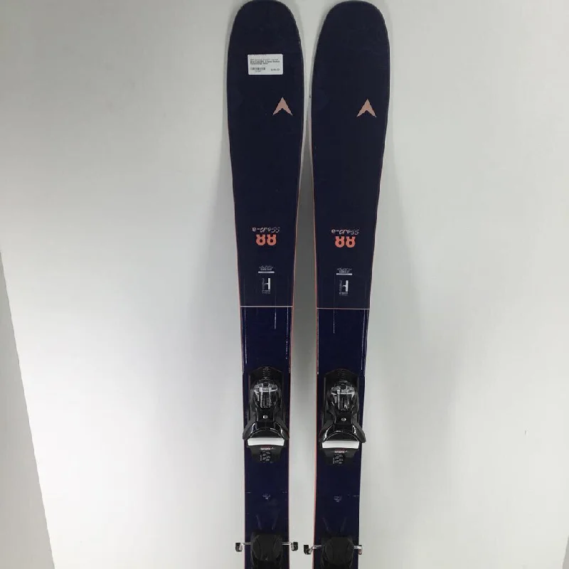 Skis for ski enthusiasts looking for peak performance-2025 Dynastar Women's e-cross 88 w/ Look SPX 12 Demo Bindings