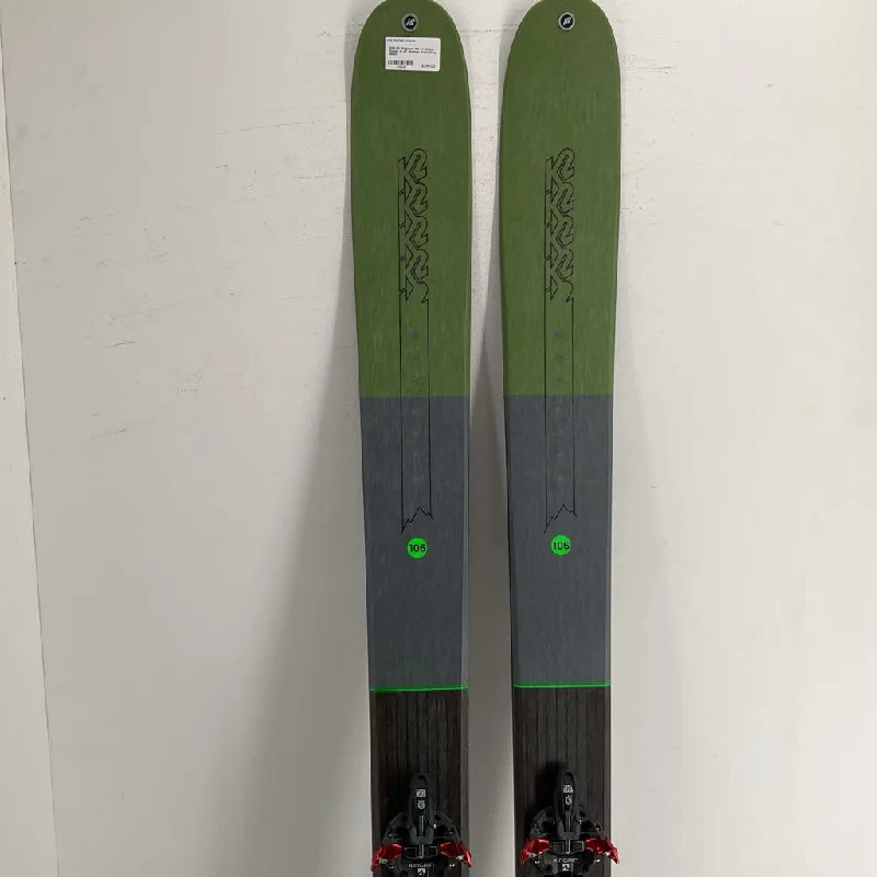 ski bindings with upgraded control features-2025 K2 Wayback 106 w/ Marker Kingpin 13 AT Bindings