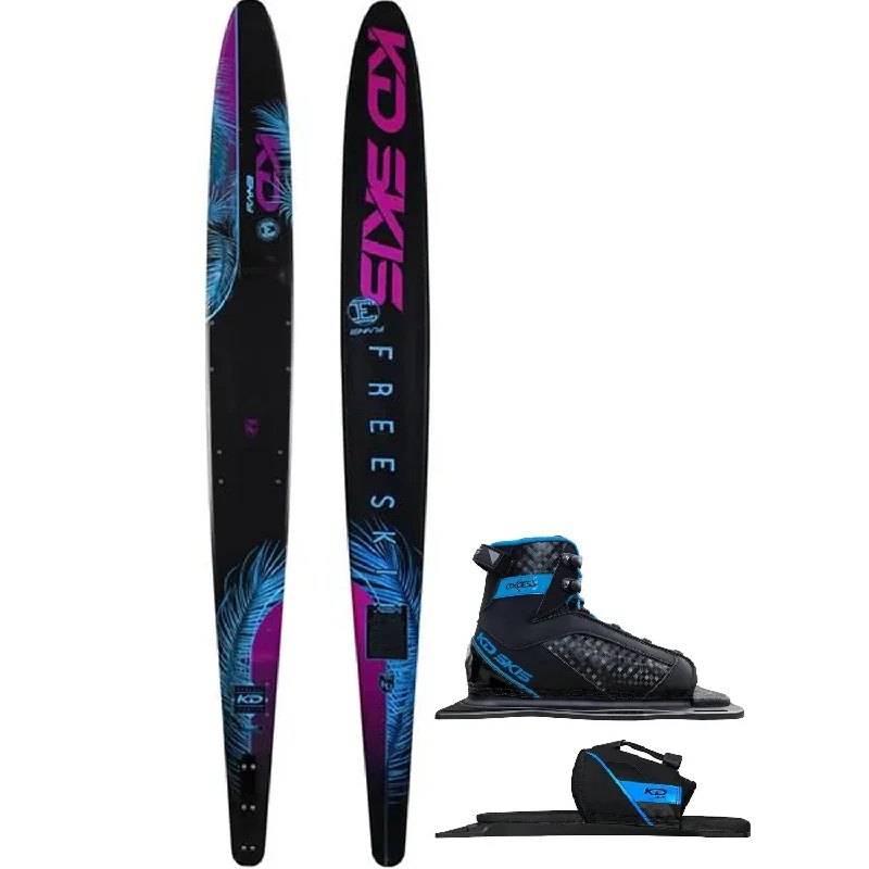 Skis for high-altitude skiing adventures-2025 KD ENVY JNR SKI W/ JNR AXCESS BOOT & RTP