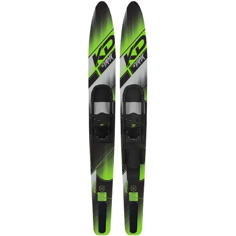 Skis for skiing in various weather conditions-2025 KD VAPOR YOUTH COMBO SKIS