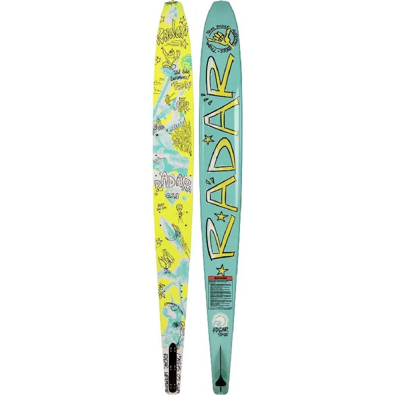 Skis for a comfortable ride on all mountain surfaces-2025 RADAR BOYS TRA SKI BLANK