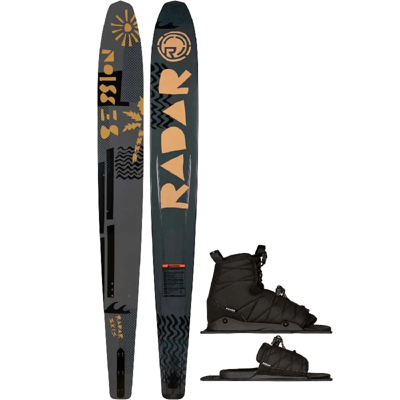 Skis for ski touring in the mountains-2025 RADAR SESSION SKI W/ PRIME BOOT & RTP