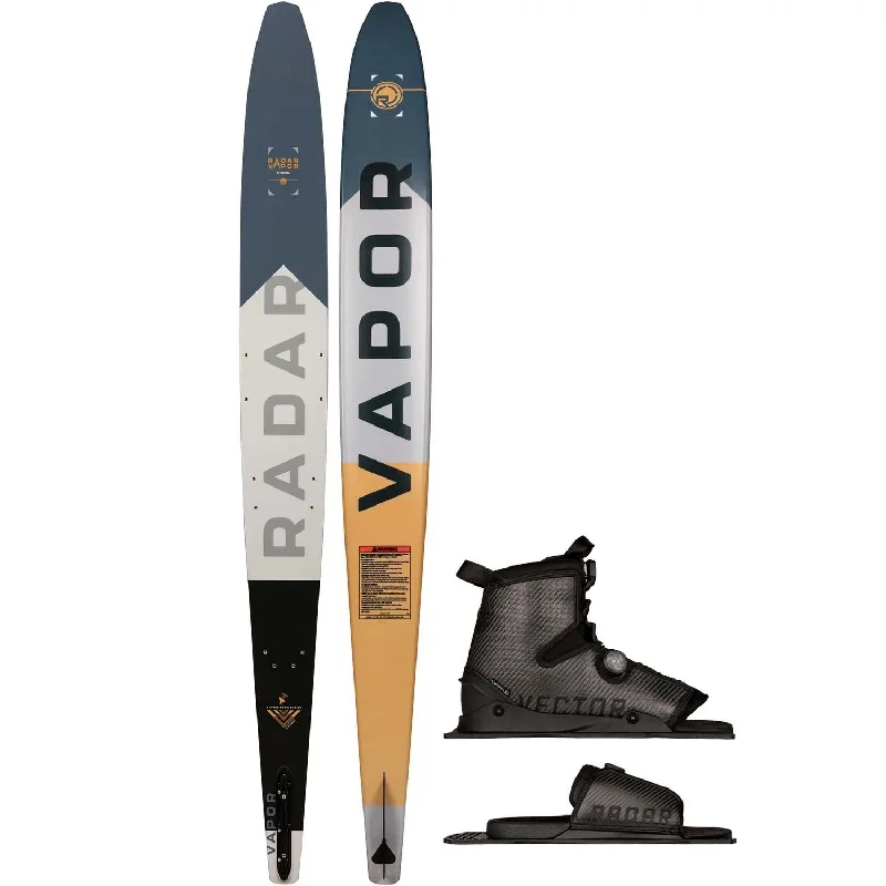 Skis for hitting the slopes with style and confidence-2025 RADAR VAPOR LITHIUM SKI W/ CARBITEX VECTOR BOA BOOT & RTP