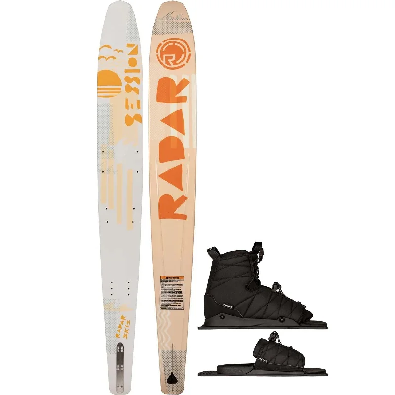 Skis for advanced skiers-2025 RADAR WOMENS SESSION SKI W/ PRIME BOOT & RTP