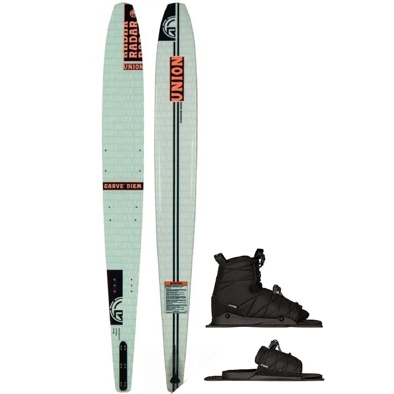 Skis for high-speed skiing on snow-covered trails-2025 RADAR WOMENS UNION SKI W/ PRIME BOOT & RTP