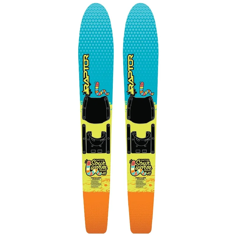 Skis for skiers who love the challenge of steep descents-2025 RAPTOR SOUR WORMS TRAINER SKIS