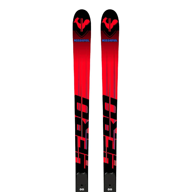 Skis for expert skiers tackling tough slopes-2025 Rossignol HERO Athlete FIS DH Skis