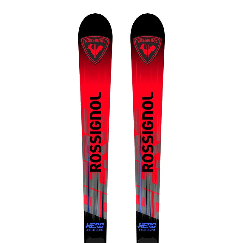 Skis with superior performance in off-piste terrain-2025 Rossignol HERO Athlete JR GS PRO Skis